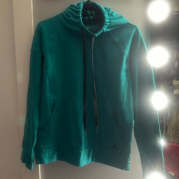 adidas Tops - Teal adidas sweatshirt
